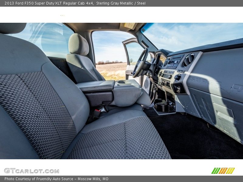 Front Seat of 2013 F350 Super Duty XLT Regular Cab 4x4