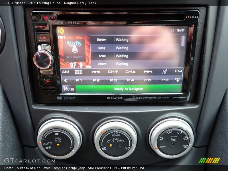 Controls of 2014 370Z Touring Coupe