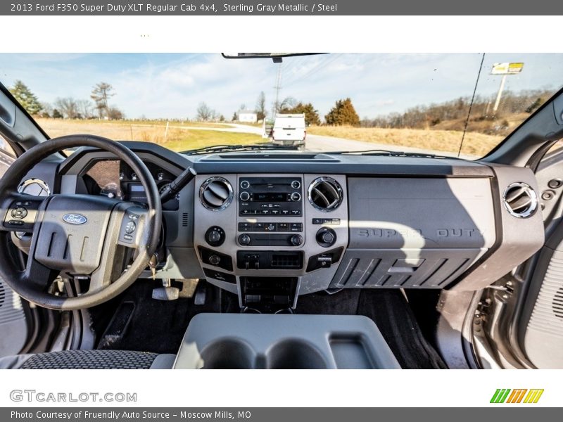 Controls of 2013 F350 Super Duty XLT Regular Cab 4x4
