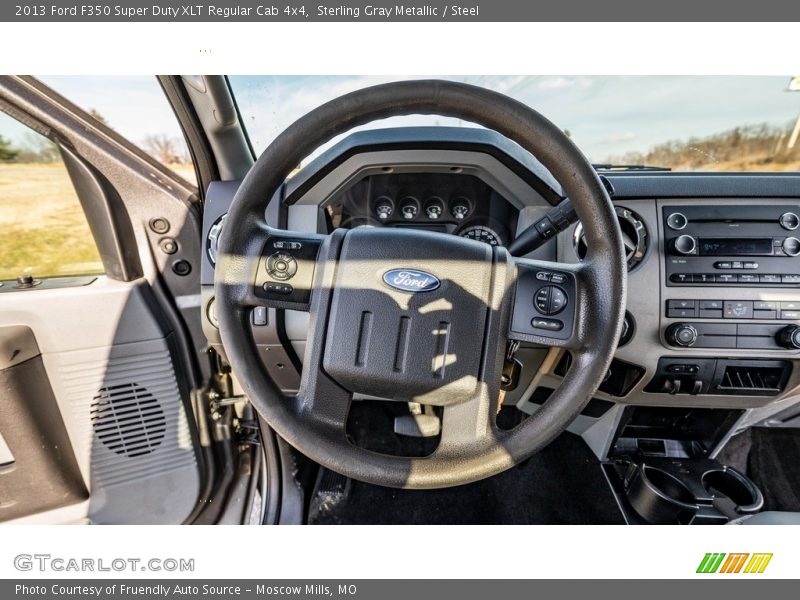 2013 F350 Super Duty XLT Regular Cab 4x4 Steering Wheel
