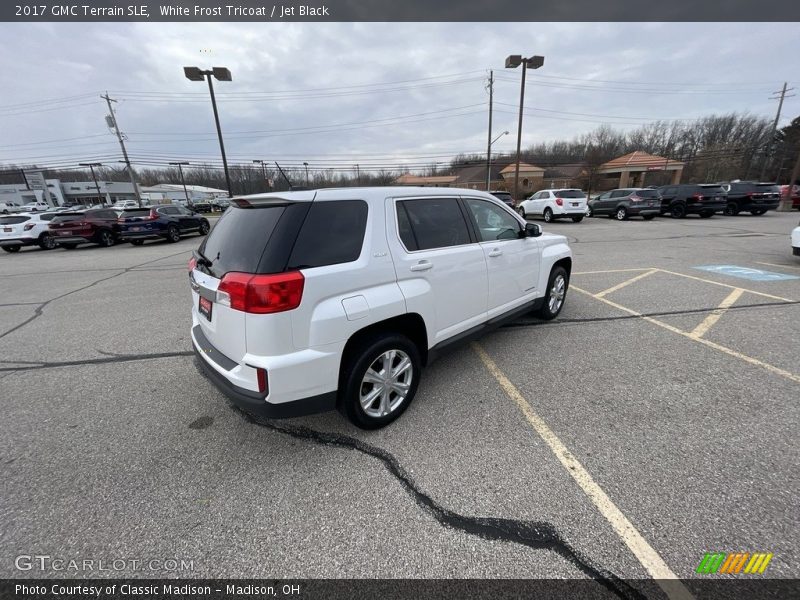 White Frost Tricoat / Jet Black 2017 GMC Terrain SLE