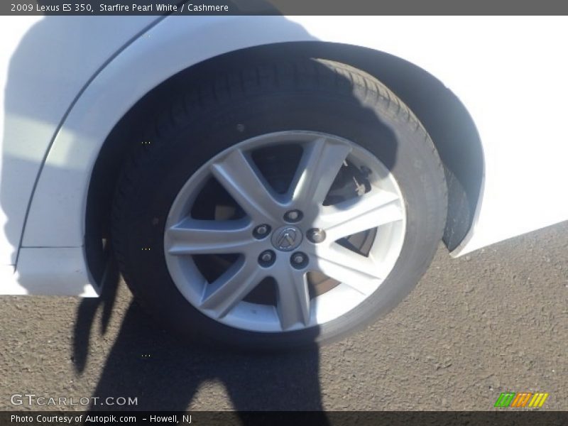 Starfire Pearl White / Cashmere 2009 Lexus ES 350