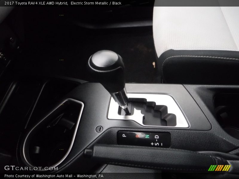 Electric Storm Metallic / Black 2017 Toyota RAV4 XLE AWD Hybrid