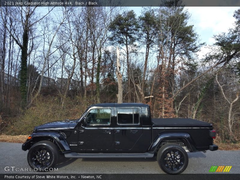 Black / Black 2021 Jeep Gladiator High Altitude 4x4