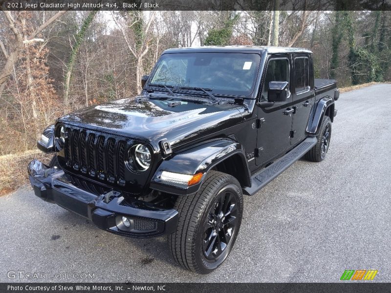 Black / Black 2021 Jeep Gladiator High Altitude 4x4