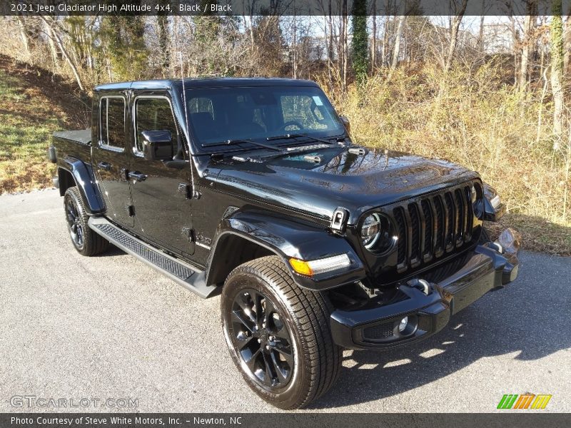 Black / Black 2021 Jeep Gladiator High Altitude 4x4