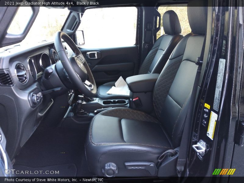 Black / Black 2021 Jeep Gladiator High Altitude 4x4