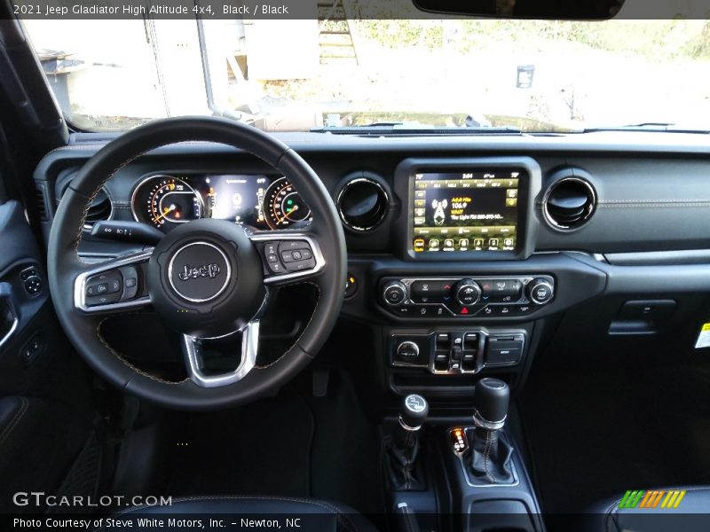 Black / Black 2021 Jeep Gladiator High Altitude 4x4