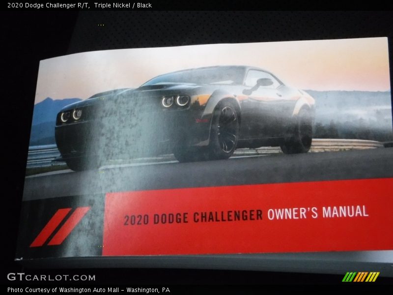 Triple Nickel / Black 2020 Dodge Challenger R/T