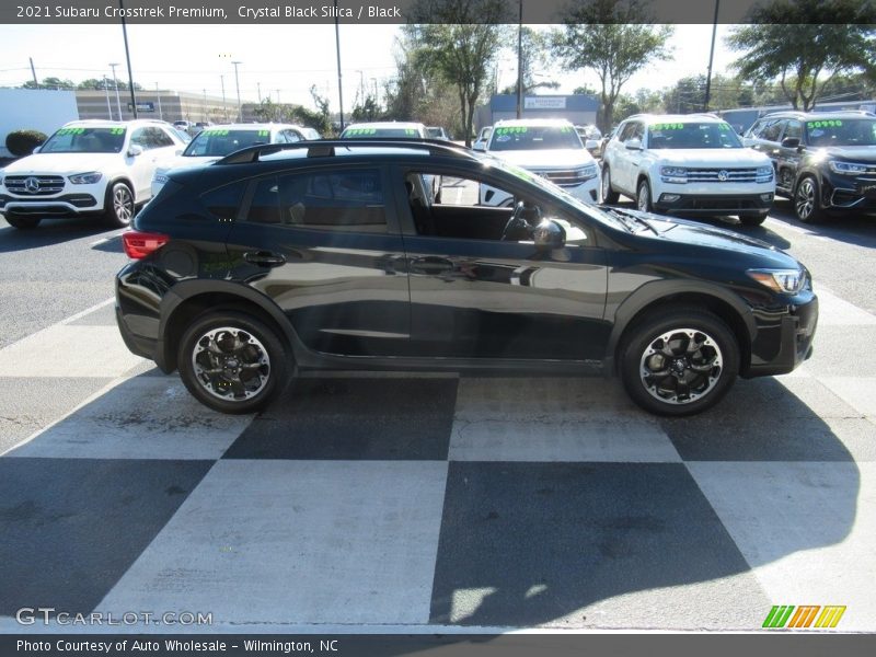 Crystal Black Silica / Black 2021 Subaru Crosstrek Premium