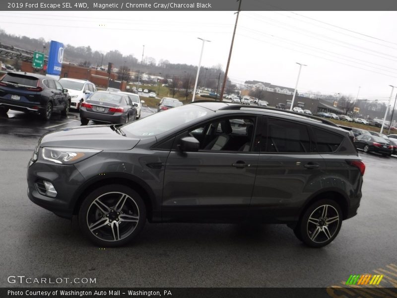 Magnetic / Chromite Gray/Charcoal Black 2019 Ford Escape SEL 4WD