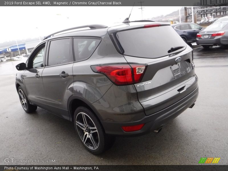 Magnetic / Chromite Gray/Charcoal Black 2019 Ford Escape SEL 4WD