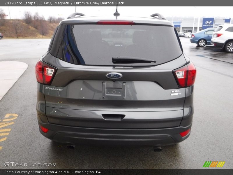 Magnetic / Chromite Gray/Charcoal Black 2019 Ford Escape SEL 4WD