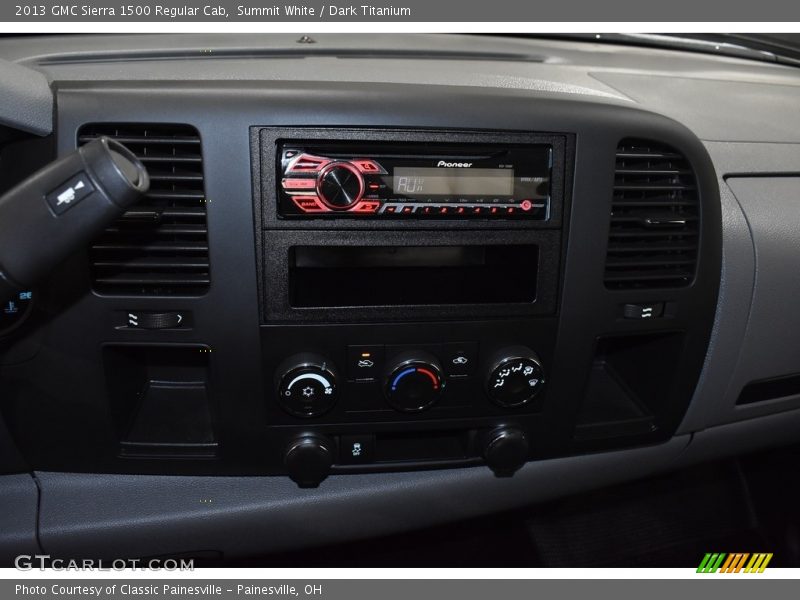 Summit White / Dark Titanium 2013 GMC Sierra 1500 Regular Cab