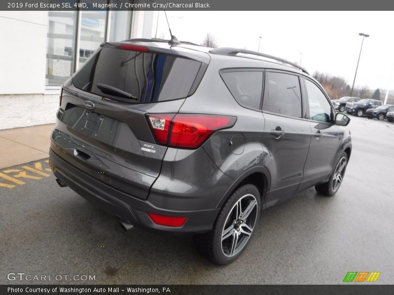 Magnetic / Chromite Gray/Charcoal Black 2019 Ford Escape SEL 4WD