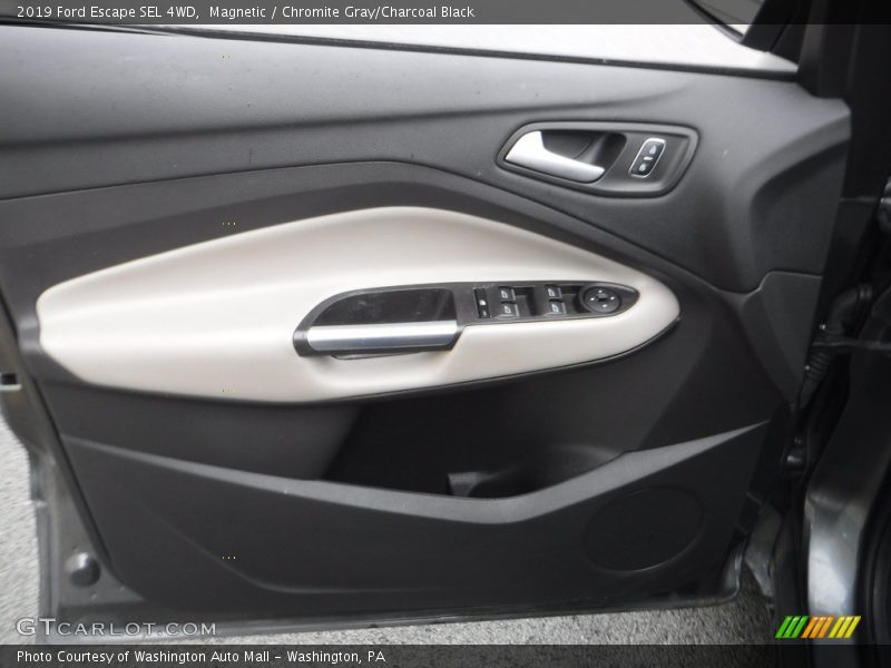 Magnetic / Chromite Gray/Charcoal Black 2019 Ford Escape SEL 4WD
