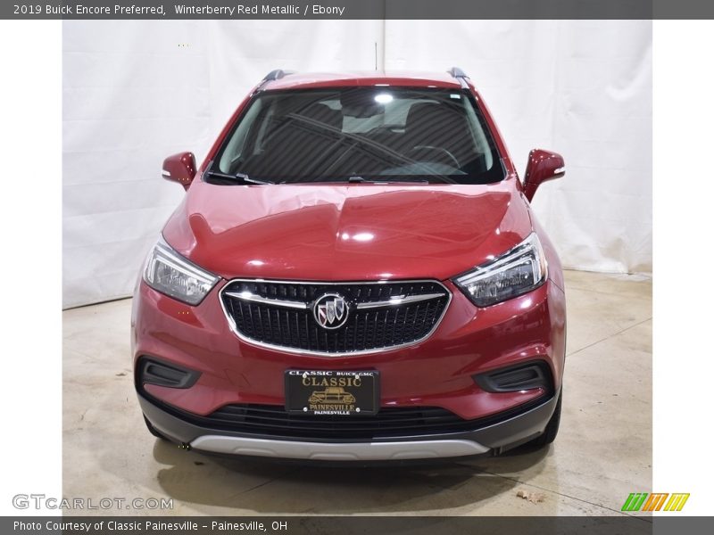 Winterberry Red Metallic / Ebony 2019 Buick Encore Preferred