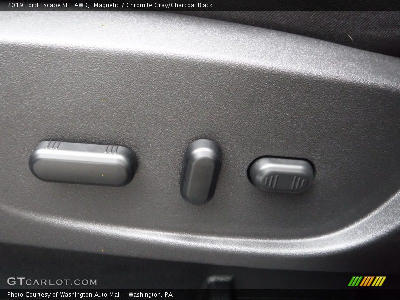 Magnetic / Chromite Gray/Charcoal Black 2019 Ford Escape SEL 4WD