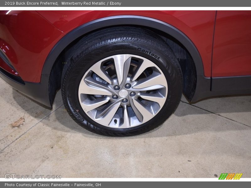 Winterberry Red Metallic / Ebony 2019 Buick Encore Preferred