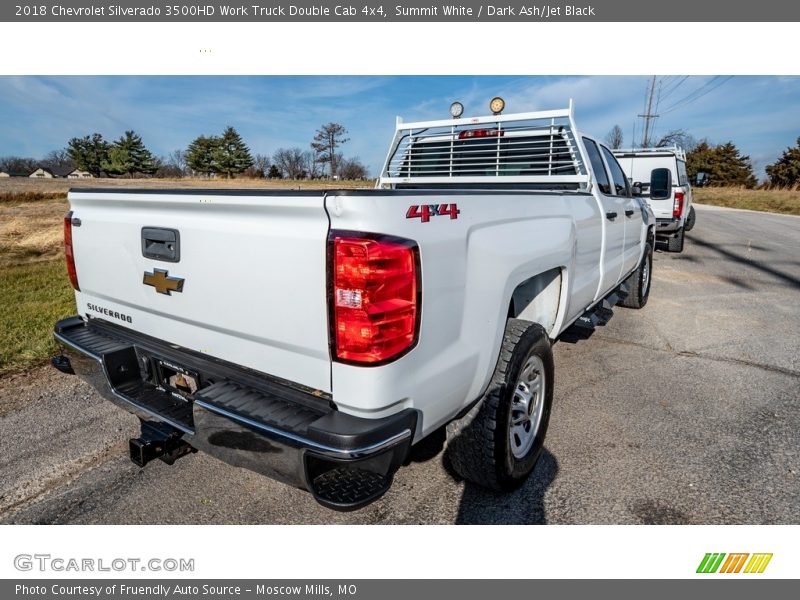 Summit White / Dark Ash/Jet Black 2018 Chevrolet Silverado 3500HD Work Truck Double Cab 4x4