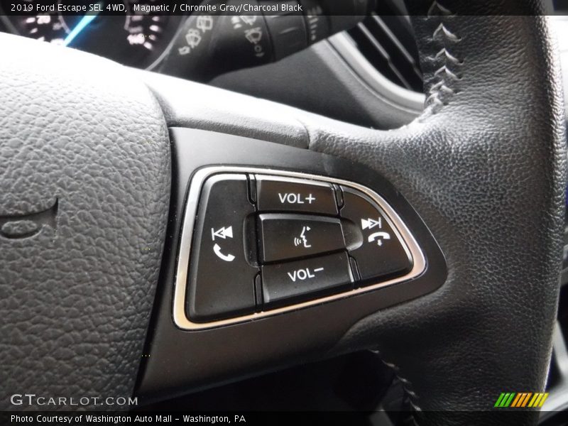 Magnetic / Chromite Gray/Charcoal Black 2019 Ford Escape SEL 4WD