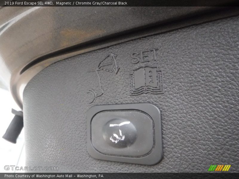 Magnetic / Chromite Gray/Charcoal Black 2019 Ford Escape SEL 4WD