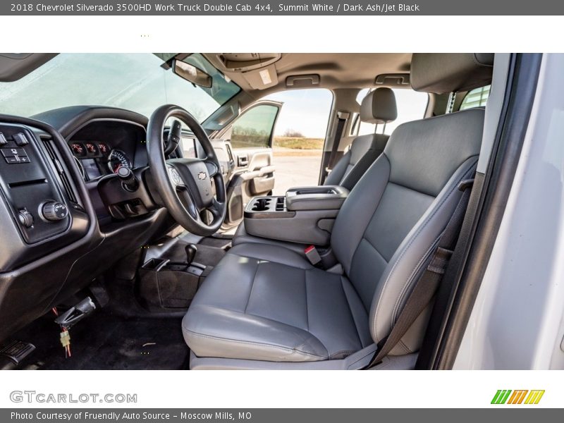 Front Seat of 2018 Silverado 3500HD Work Truck Double Cab 4x4