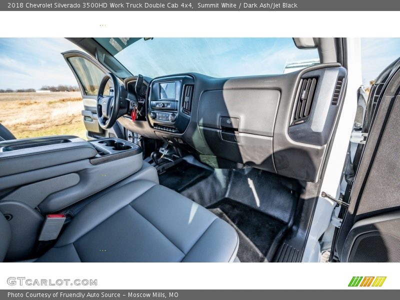 Summit White / Dark Ash/Jet Black 2018 Chevrolet Silverado 3500HD Work Truck Double Cab 4x4