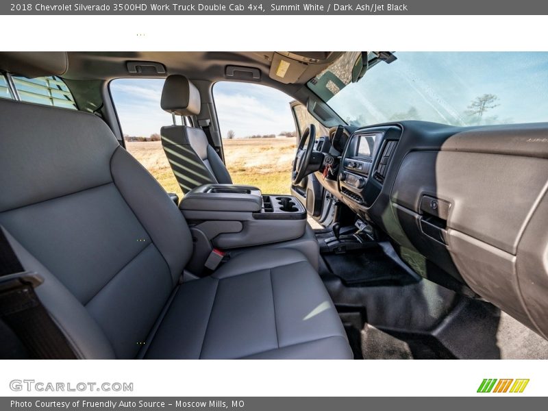 Summit White / Dark Ash/Jet Black 2018 Chevrolet Silverado 3500HD Work Truck Double Cab 4x4