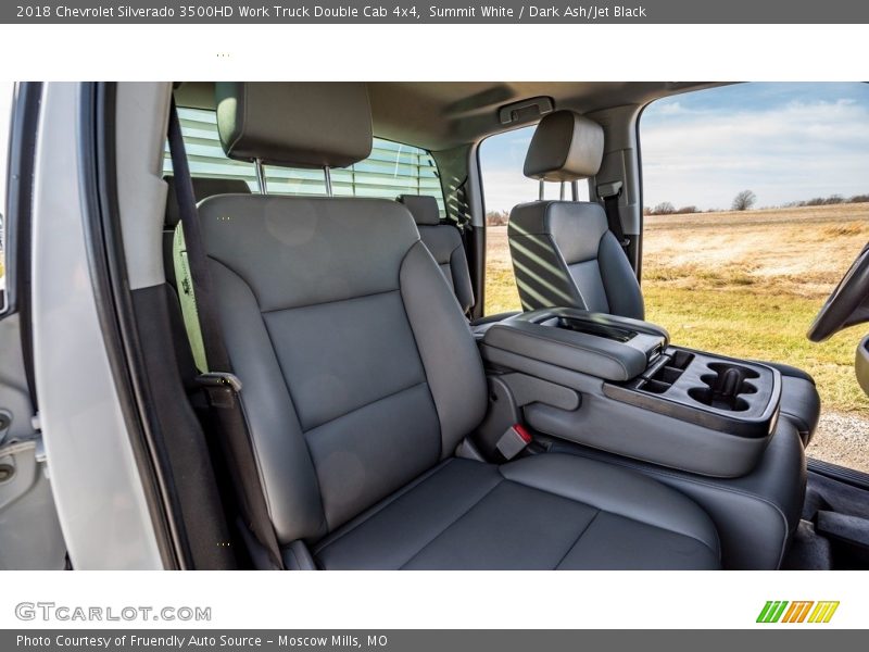 Summit White / Dark Ash/Jet Black 2018 Chevrolet Silverado 3500HD Work Truck Double Cab 4x4