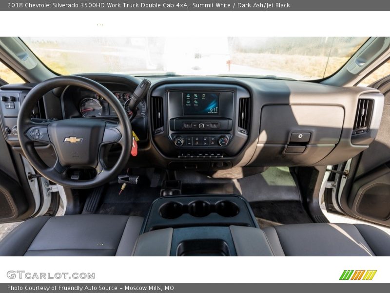 Dashboard of 2018 Silverado 3500HD Work Truck Double Cab 4x4