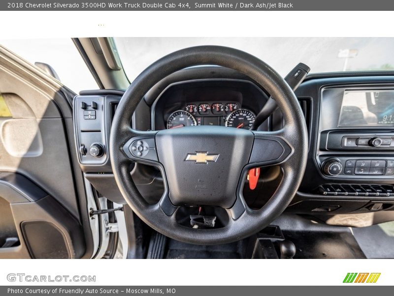  2018 Silverado 3500HD Work Truck Double Cab 4x4 Steering Wheel