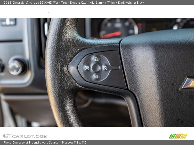  2018 Silverado 3500HD Work Truck Double Cab 4x4 Steering Wheel