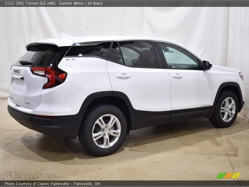 Summit White / Jet Black 2022 GMC Terrain SLE AWD