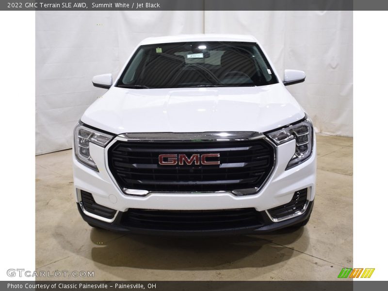 Summit White / Jet Black 2022 GMC Terrain SLE AWD