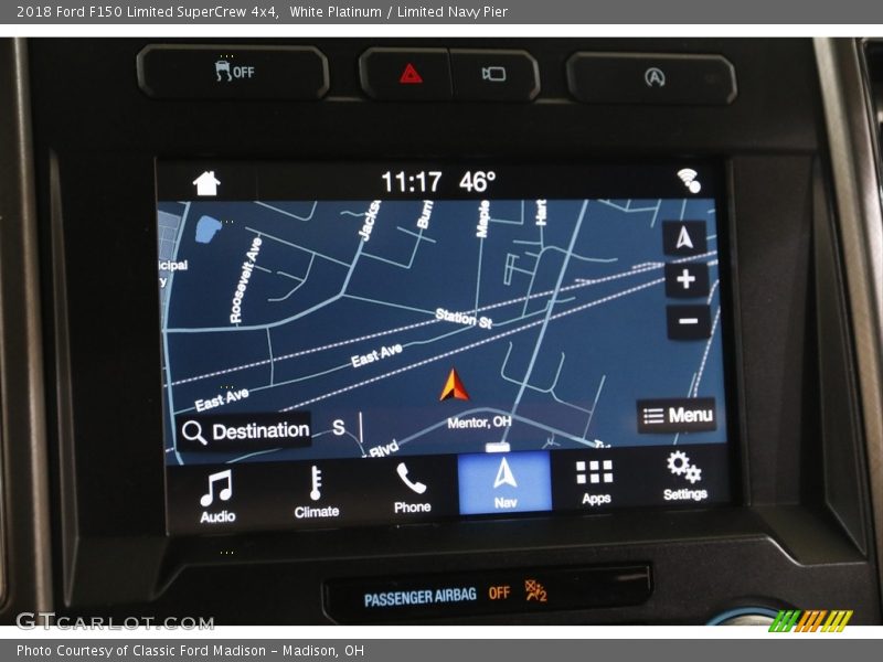 White Platinum / Limited Navy Pier 2018 Ford F150 Limited SuperCrew 4x4
