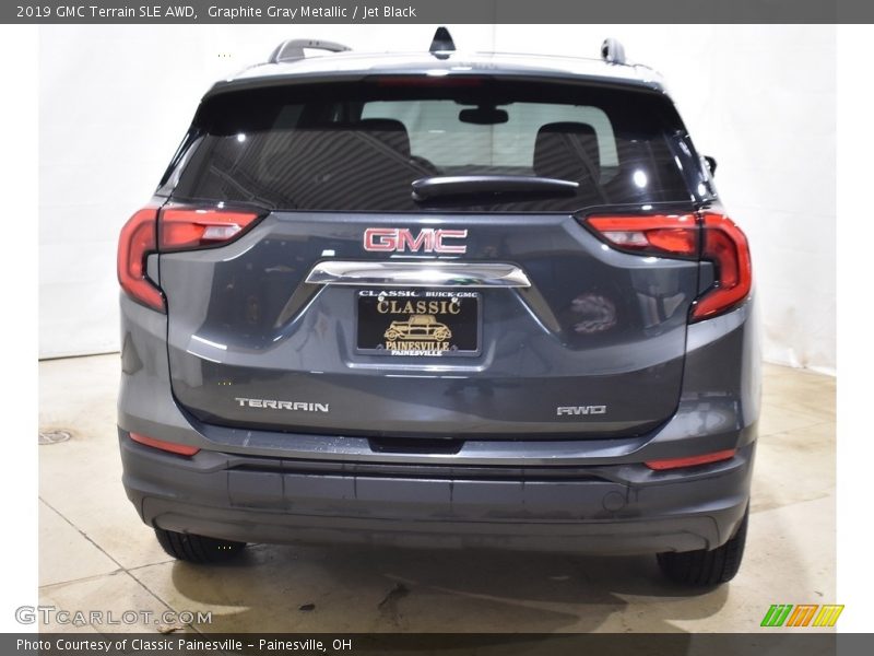 Graphite Gray Metallic / Jet Black 2019 GMC Terrain SLE AWD