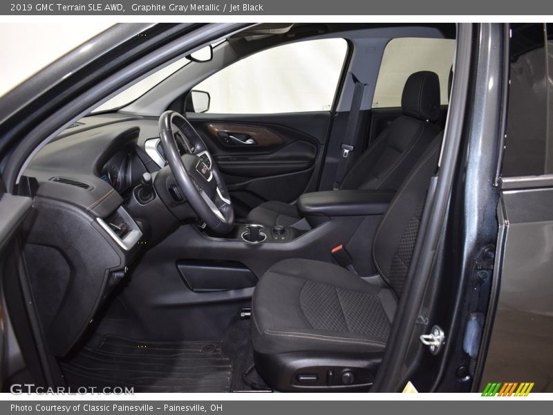 Graphite Gray Metallic / Jet Black 2019 GMC Terrain SLE AWD