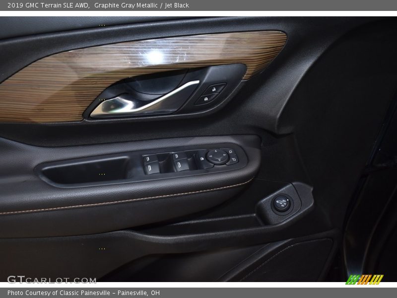Graphite Gray Metallic / Jet Black 2019 GMC Terrain SLE AWD