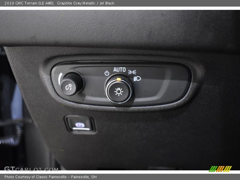 Graphite Gray Metallic / Jet Black 2019 GMC Terrain SLE AWD
