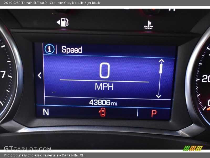 Graphite Gray Metallic / Jet Black 2019 GMC Terrain SLE AWD