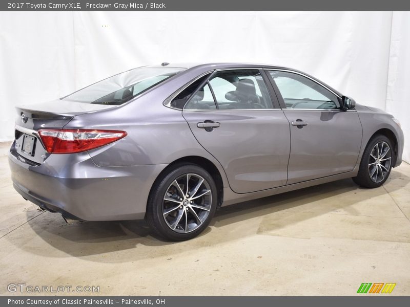 Predawn Gray Mica / Black 2017 Toyota Camry XLE