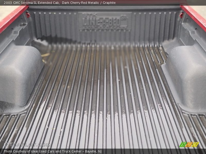 Dark Cherry Red Metallic / Graphite 2003 GMC Sonoma SL Extended Cab