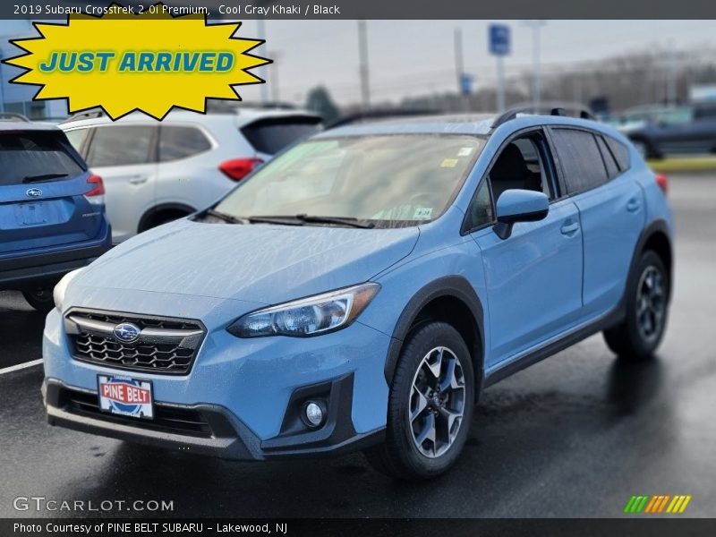 Cool Gray Khaki / Black 2019 Subaru Crosstrek 2.0i Premium