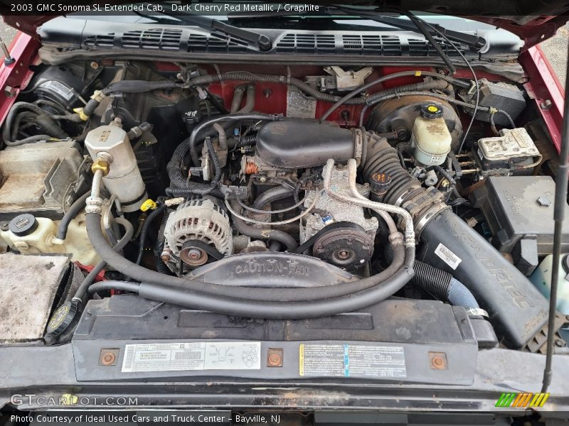  2003 Sonoma SL Extended Cab Engine - 4.3 Liter OHV 12V Vortec V6