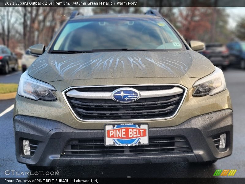 Autumn Green Metallic / Warm Ivory 2021 Subaru Outback 2.5i Premium