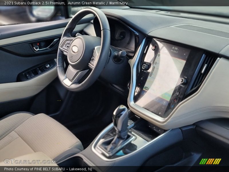 Autumn Green Metallic / Warm Ivory 2021 Subaru Outback 2.5i Premium