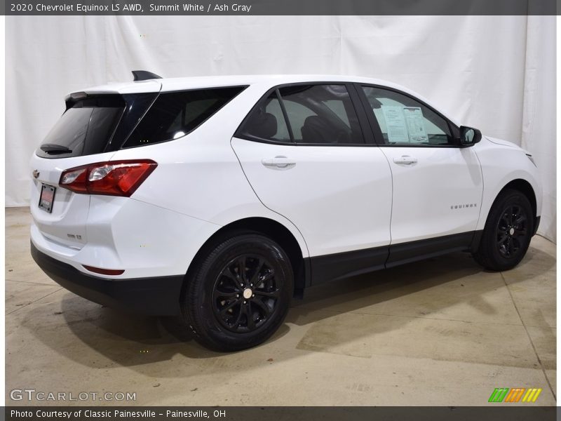 Summit White / Ash Gray 2020 Chevrolet Equinox LS AWD