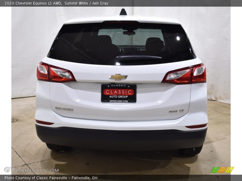 Summit White / Ash Gray 2020 Chevrolet Equinox LS AWD