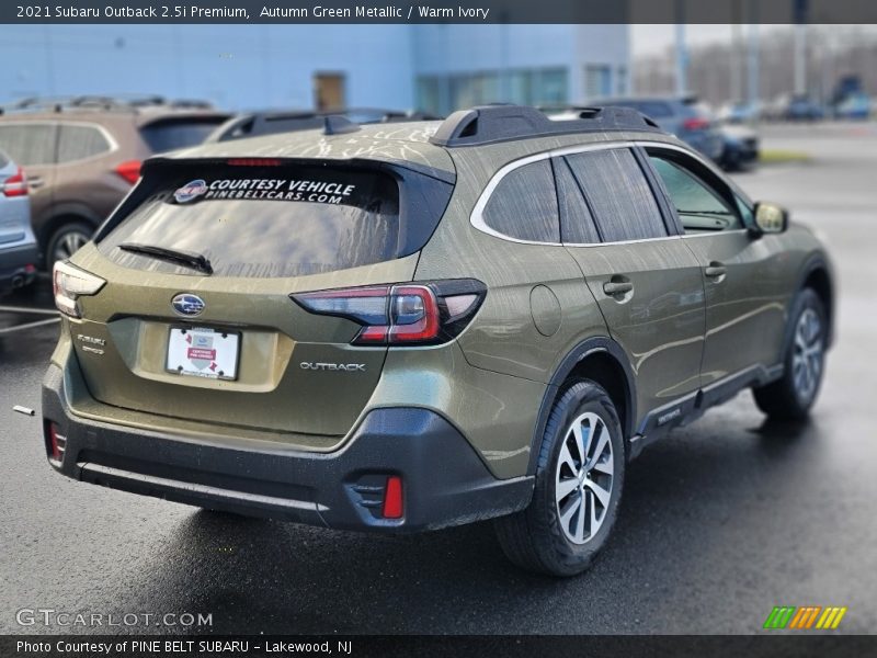 Autumn Green Metallic / Warm Ivory 2021 Subaru Outback 2.5i Premium